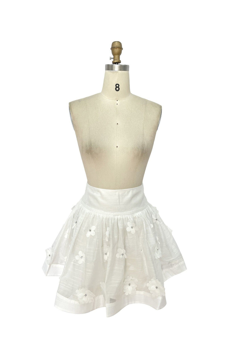 White Flower Skirt