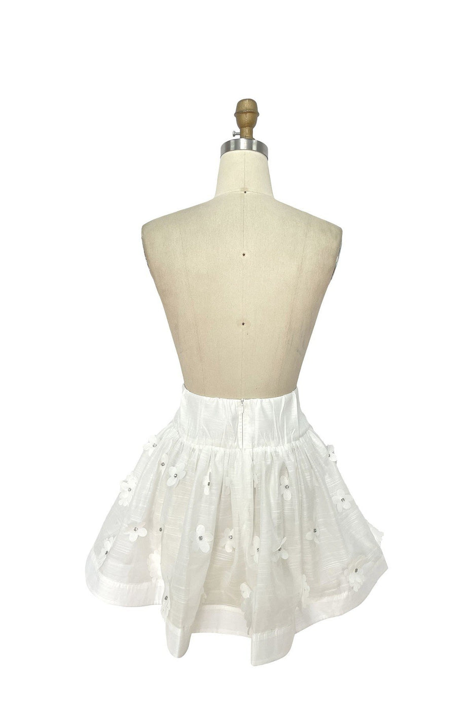 White Flower Skirt