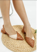 The Vanessa Woven Slingback